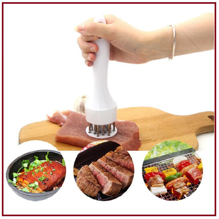 Dụng cụ đâm thịt, làm mềm thịt Meat Tenderizer - Cây dằm thịt cầm tay