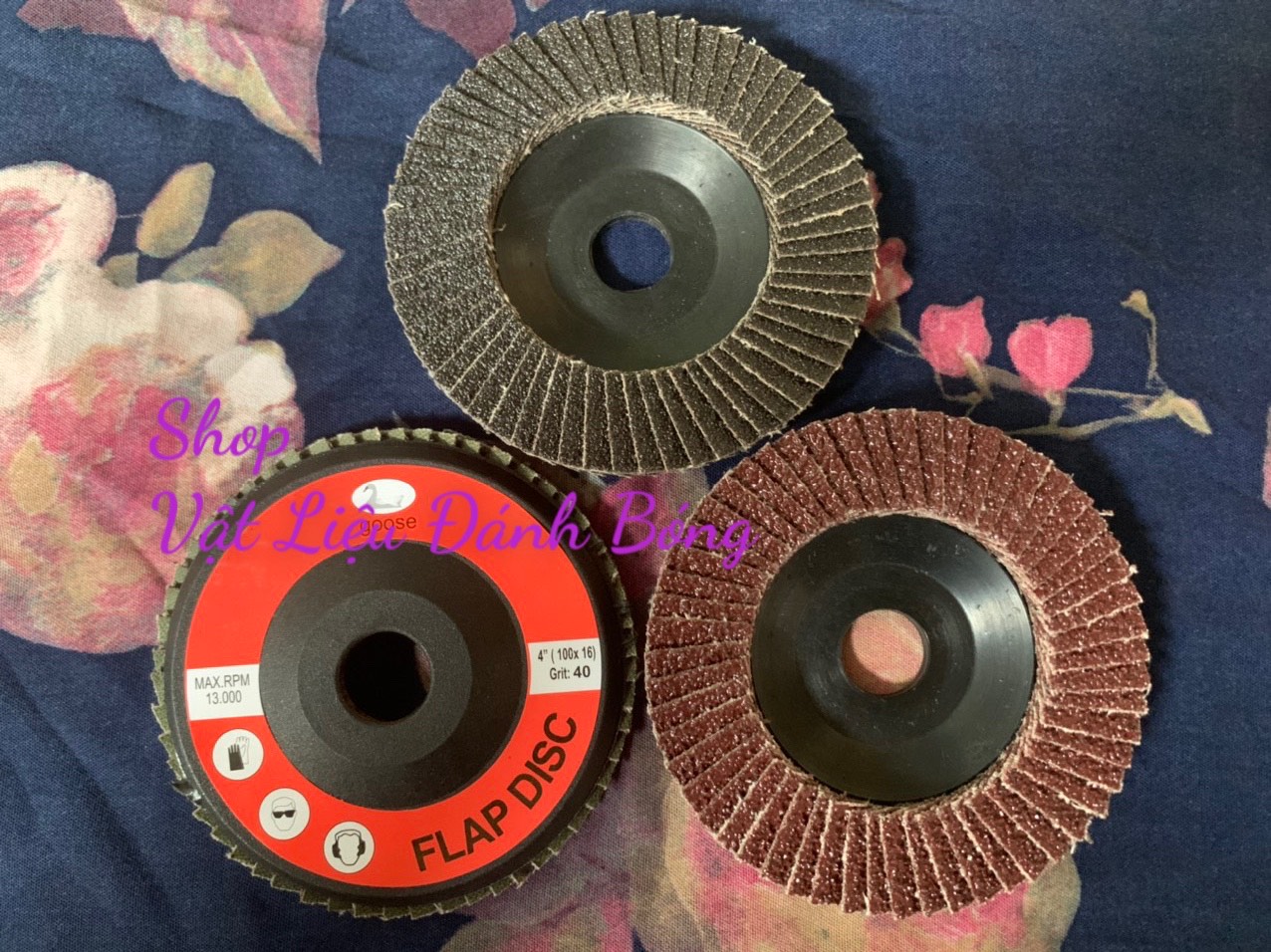 Nhám xếp rẻ 4"- combo 10 cái