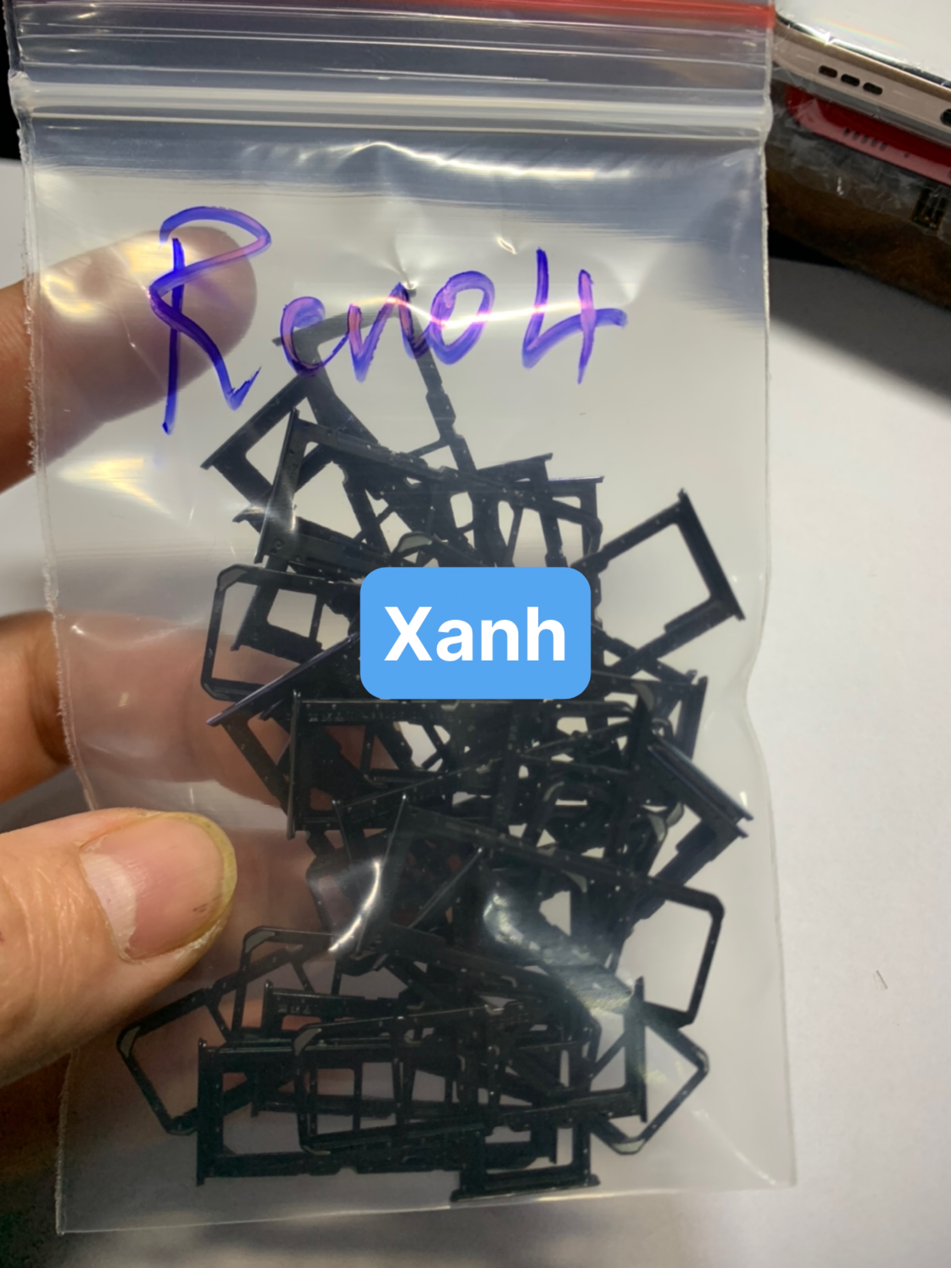 Khay sim điên thoại oppo Reno 4