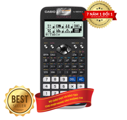 Máy Tính Casio FX 580VN X - Bảo hành 7 năm [CHÍNH HÃNG]