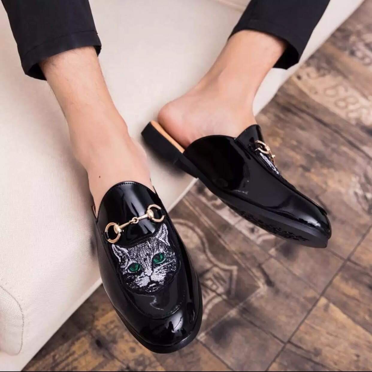Sục mèo da bóng nam
