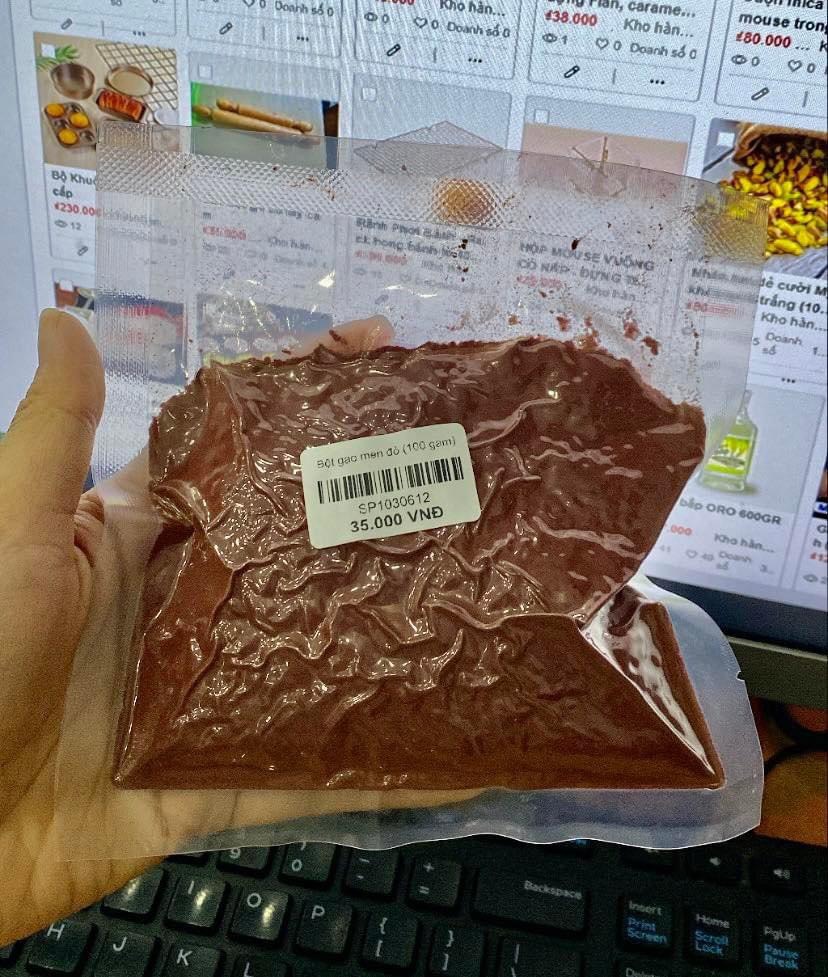 Bột gạo men đỏ 100g