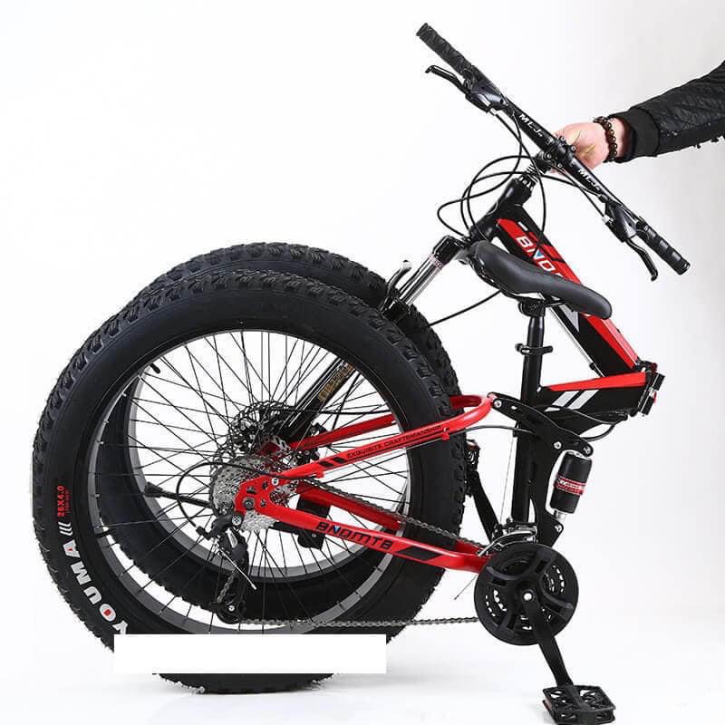Xe đạp thể thao, Xe đạp địa hình MTB khung gấp gọn LauxJack (bánh béo - vành nan hoa)