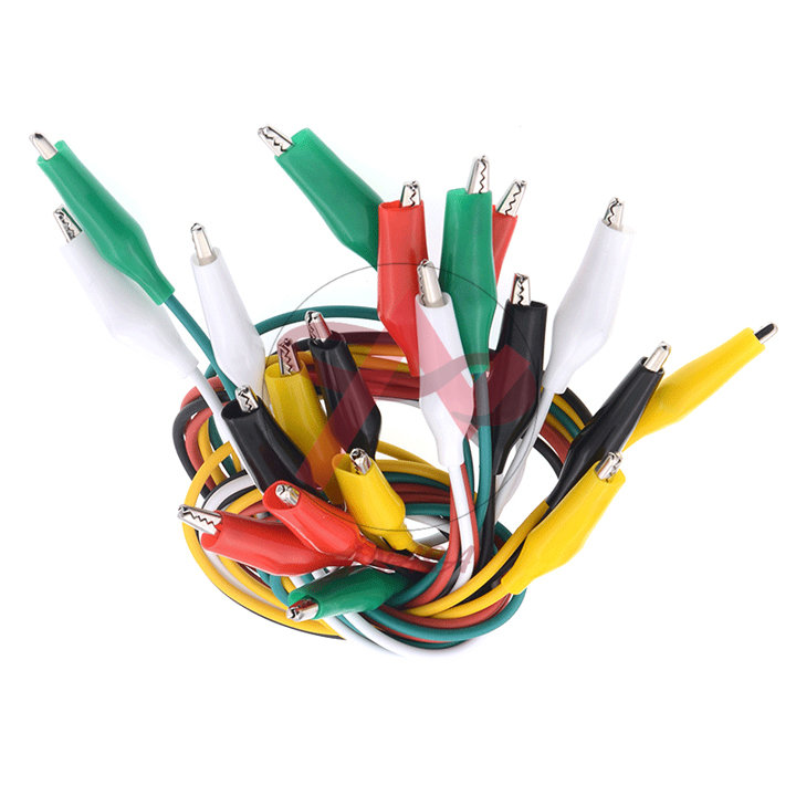 Bộ 10 Dây Kết Nối Kẹp Cá Sấu