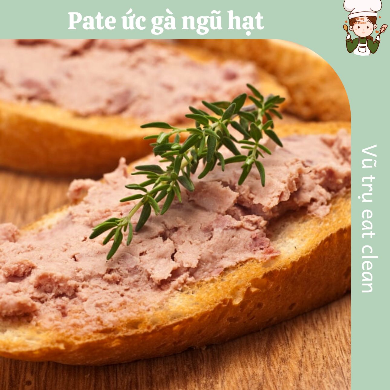 PATE ỨC GÀ EATCLEAN HŨ 300g
