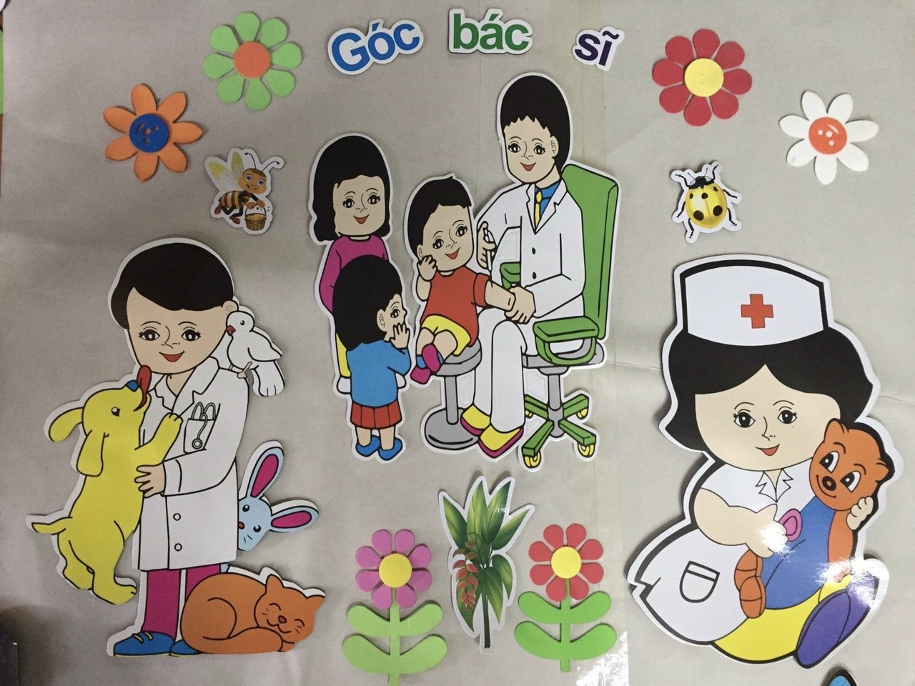 Tranh góc các chủ đề cho mầm non