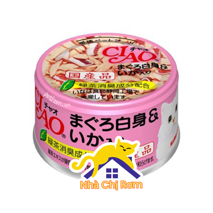 Pate Inaba Ciao lon 85g Nhập khẩu Thái lan