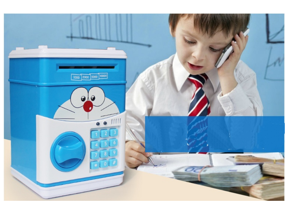 Két sắt mini Doraemon cho bé