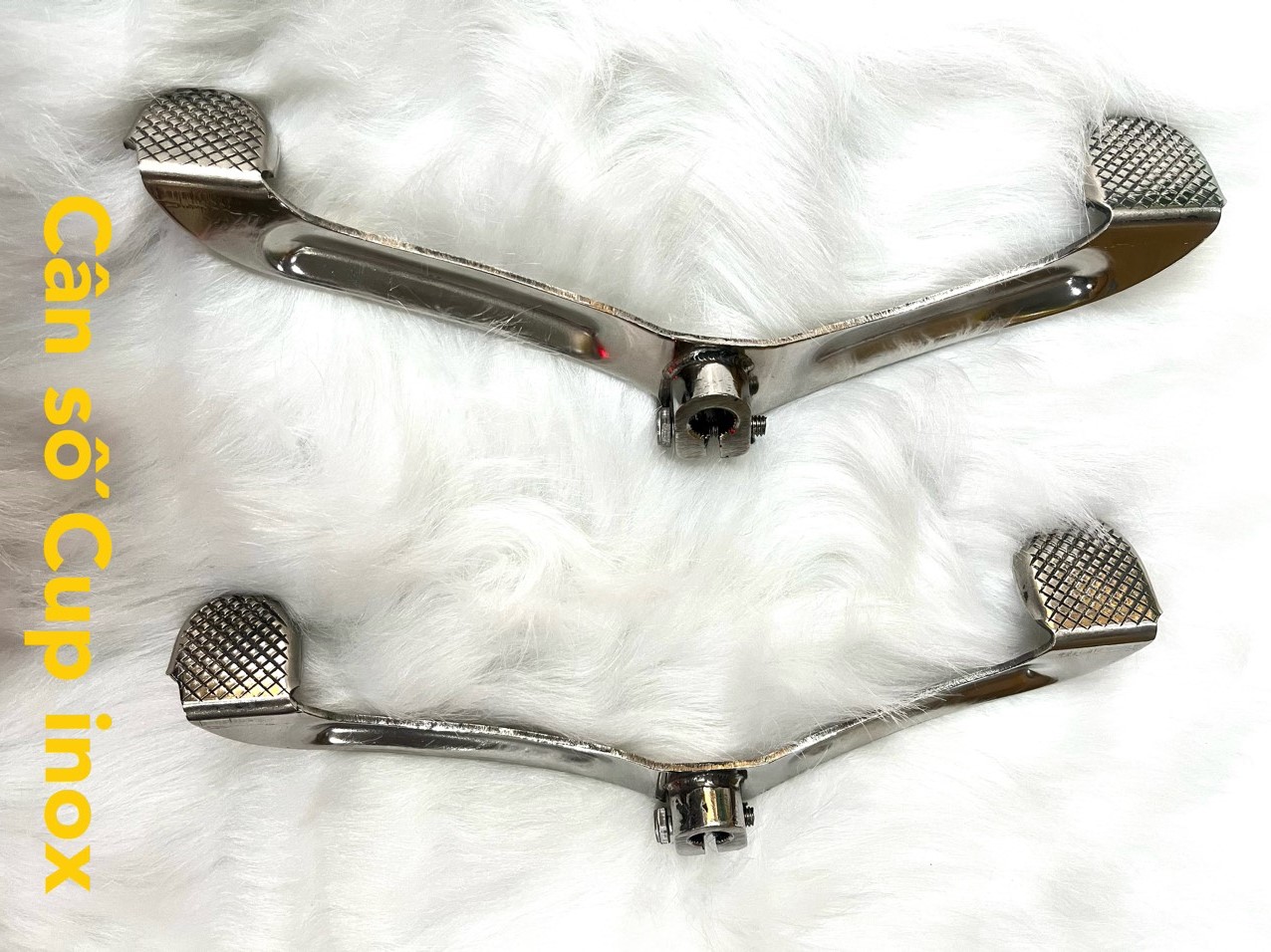 Cần số cho xe Cub inox