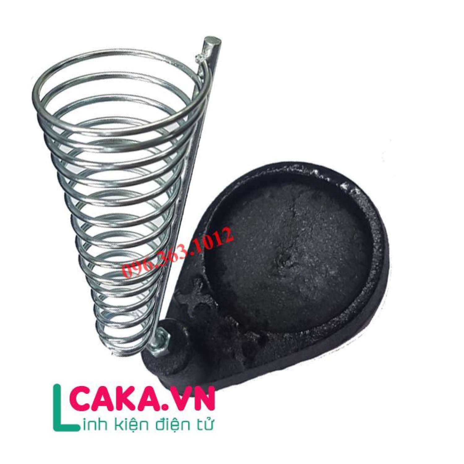 Kệ gác mỏ hàn lò xo, Đế gác mỏ hàn