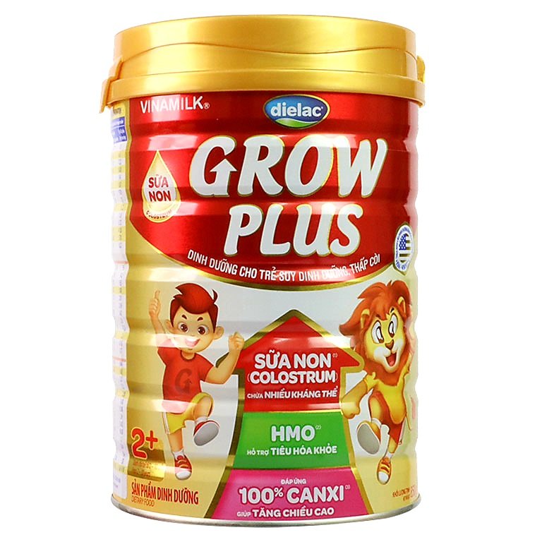 Sữa Dielac Grow Plus 2+ 850g (2-10 tuổi)