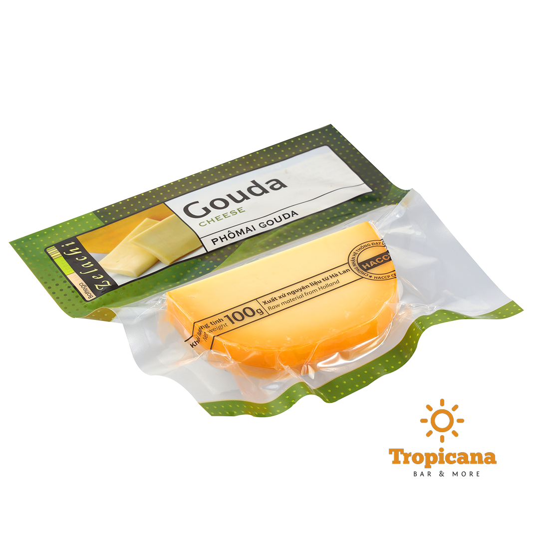 Phô mai Gouda Bottega Zelachi 100g