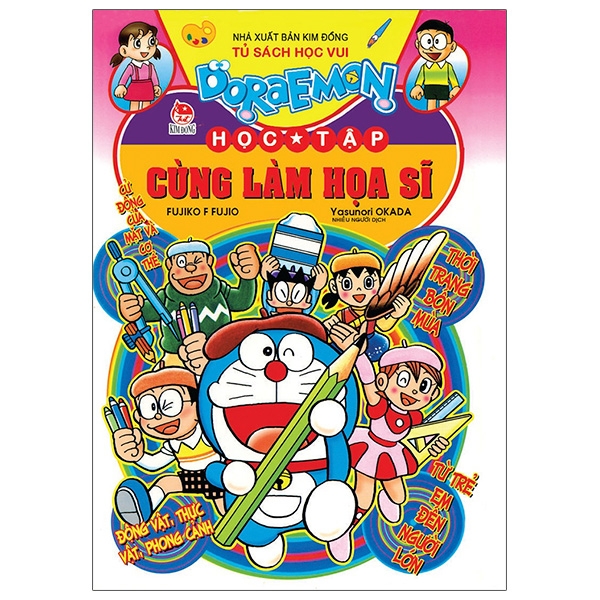 Fahasa - doraemon học tập: cùng làm họa sĩ