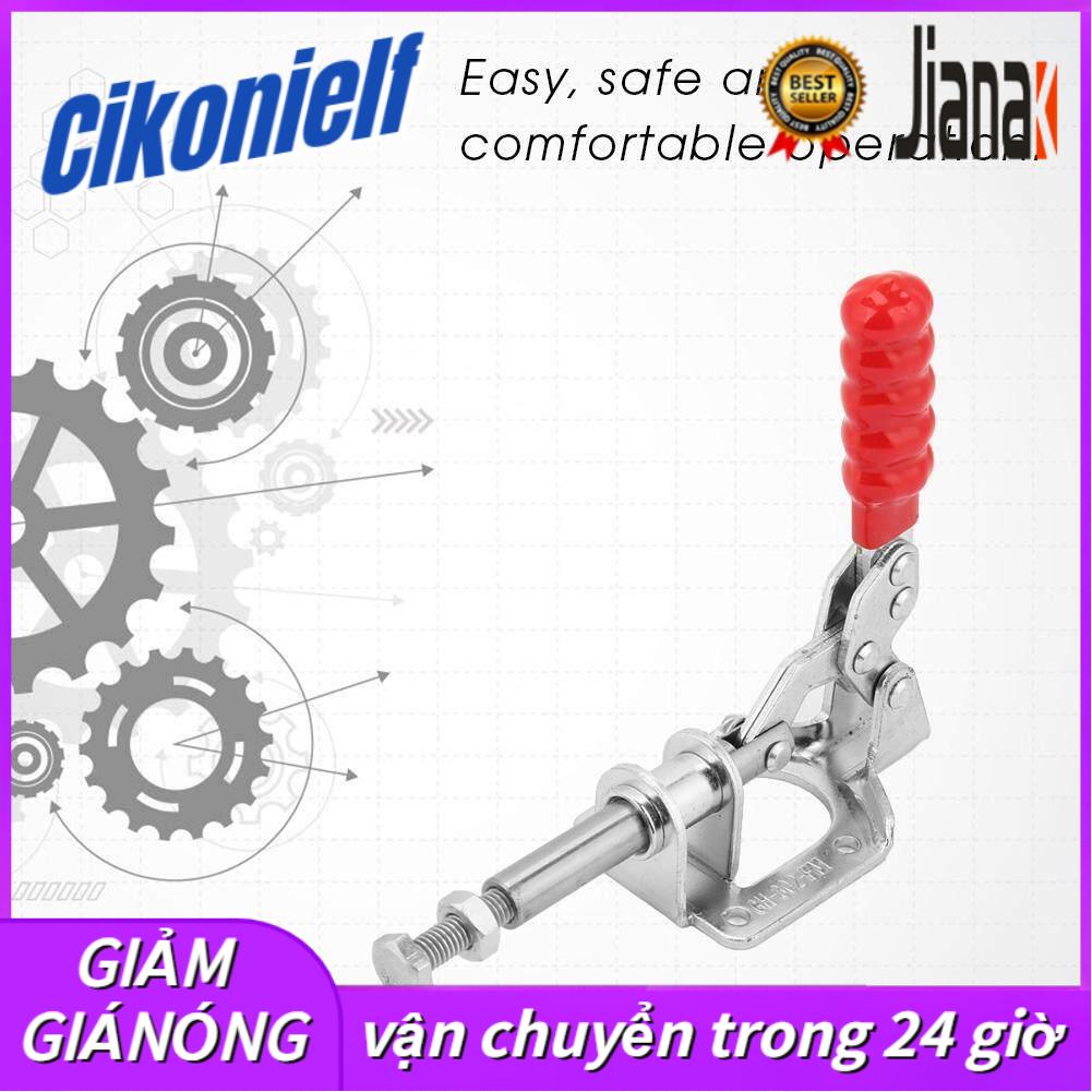 Iron Galvanized Quick Fixed Toggle Clamp Holding Latch Push Pull Action Hand Tool