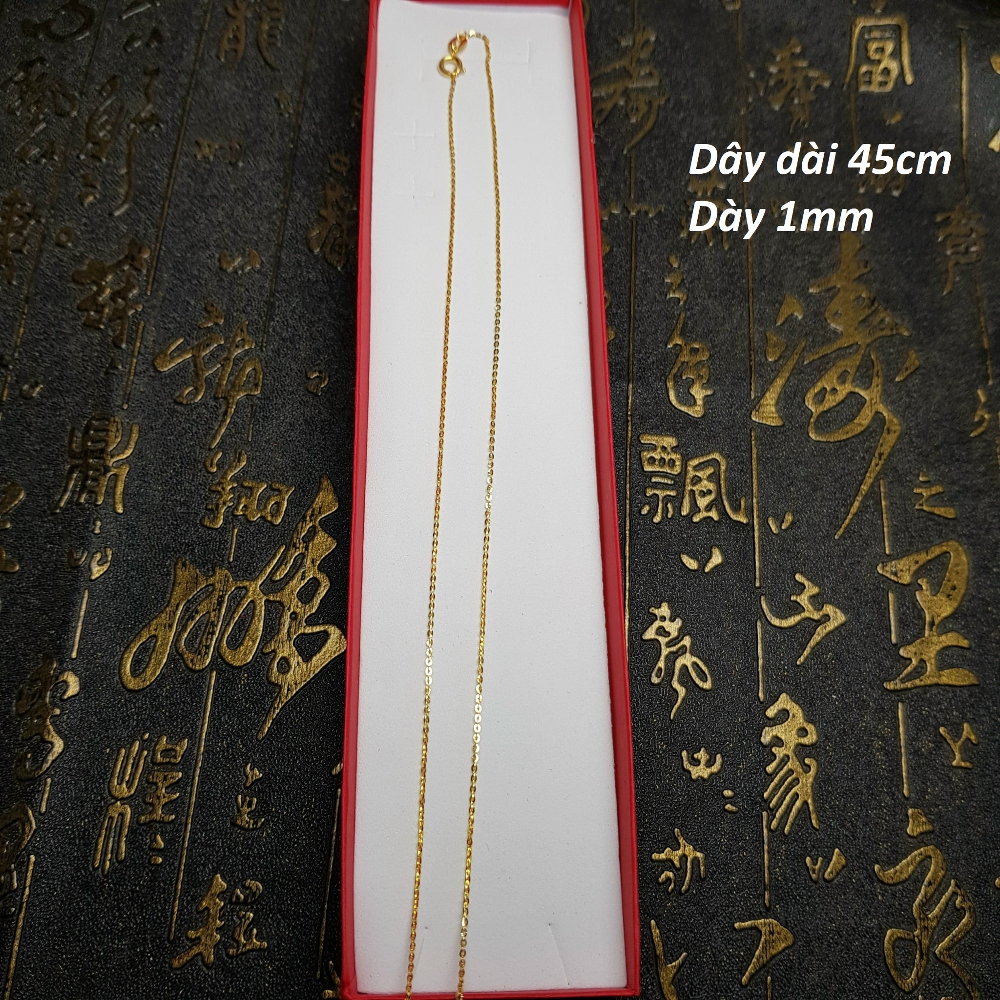 Dây chuyền vàng tây cao cấp MS31