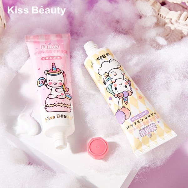 Kem dưỡng da tay hương nước hoa Kiss Beauty Unicorn Hand Cream KBU2 cao cấp
