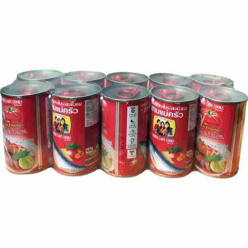 [Combo 5 hộp] Cá nục sốt cà 3 Cô Gái Hộp 155g