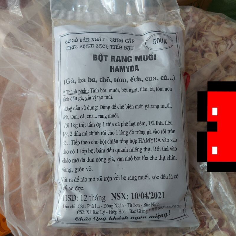 Bột rang muối hamyda 500g.