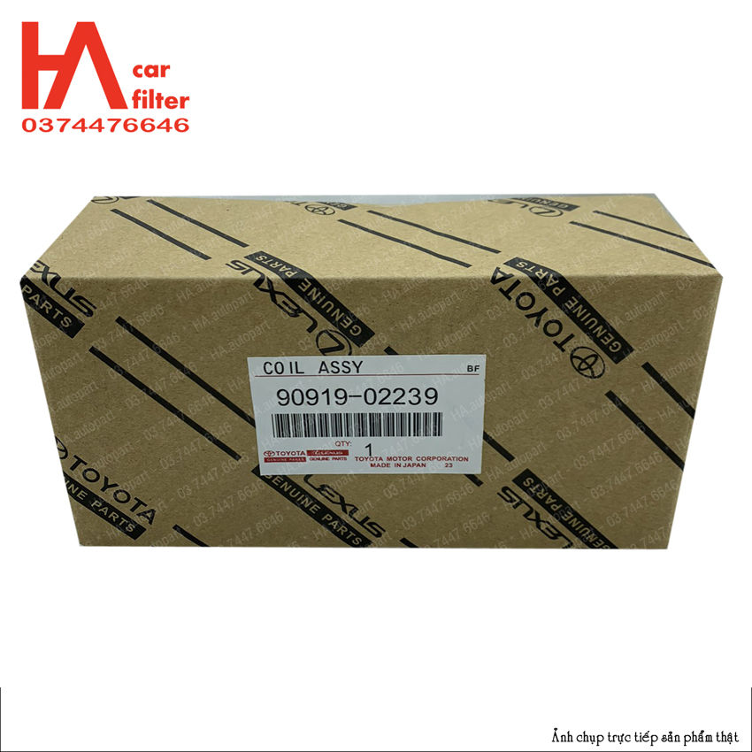 Mobin (bobin) đánh lửa Toyota Altis 2003-2007, Bảo hành 6 tháng.