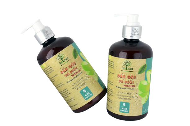 [HCM]Combo 2 Dầu Gội Tinh Dầu Vỏ Bưởi CAO CẤP Premium (600ml)