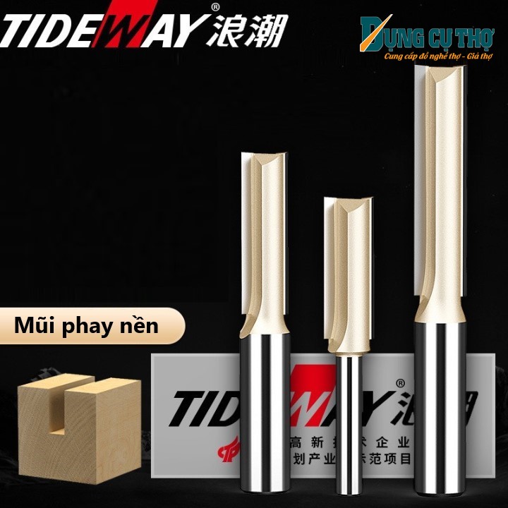 [Chính hãng] Mũi lấy nền dài không bi Tideway AC0103 cốt 12,7mm