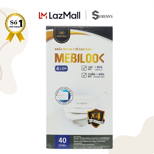 [HCM] Khẩu trang y tế Mebiphar