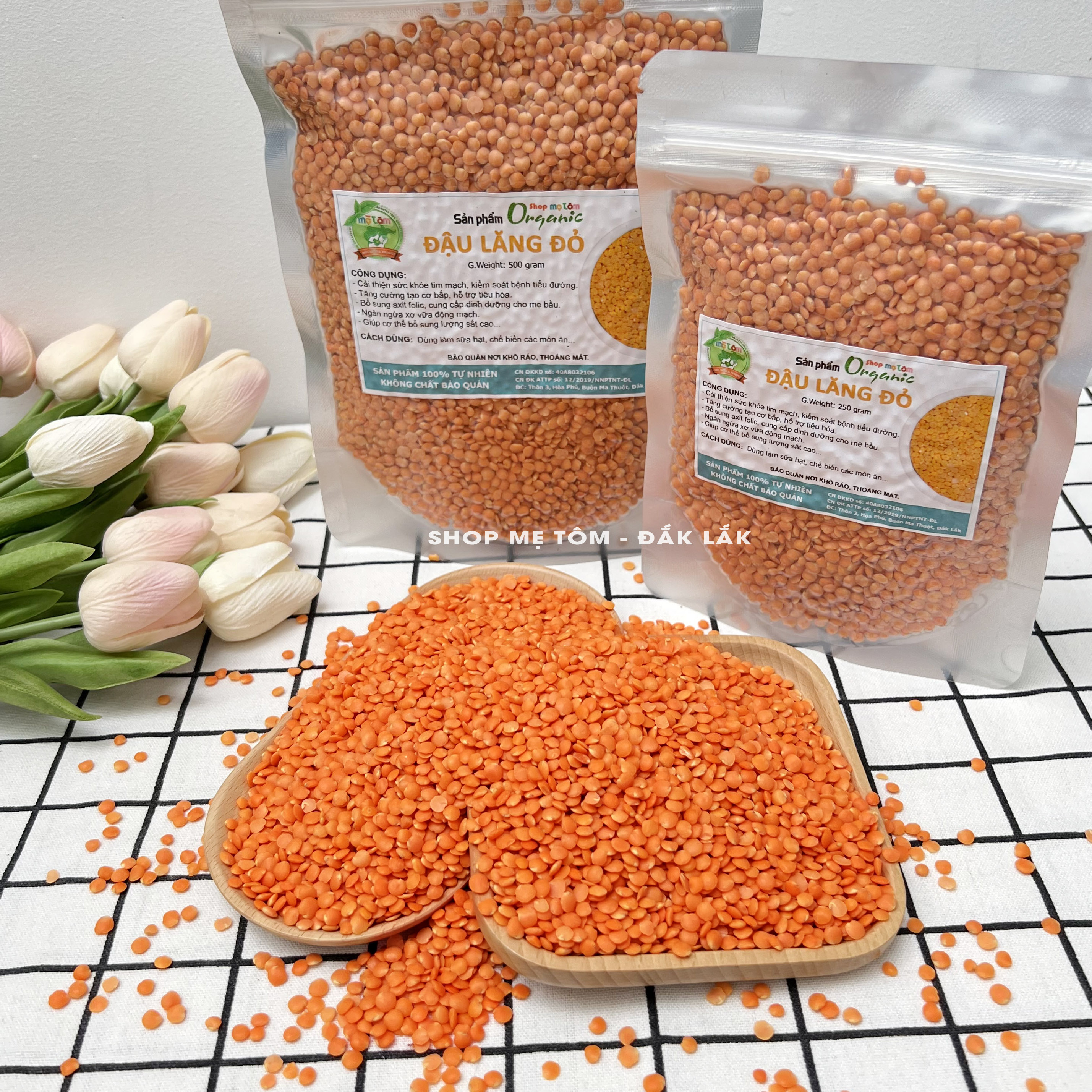 ĐẬU LĂNG ĐỎ NHẬP KHẨU PHÁP