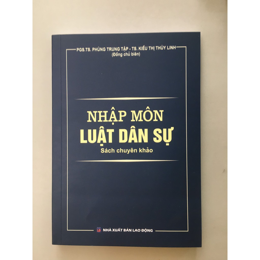 Sách - nhập môn luật dân sự