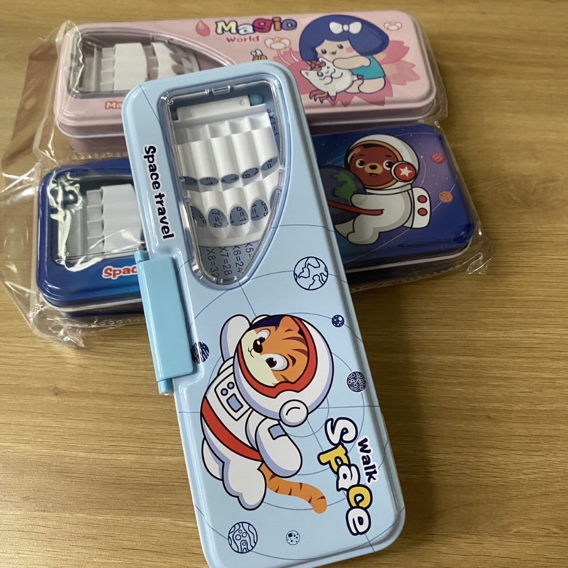 Hộp Bút Sắt 2 Ngăn Cao Cấp B520