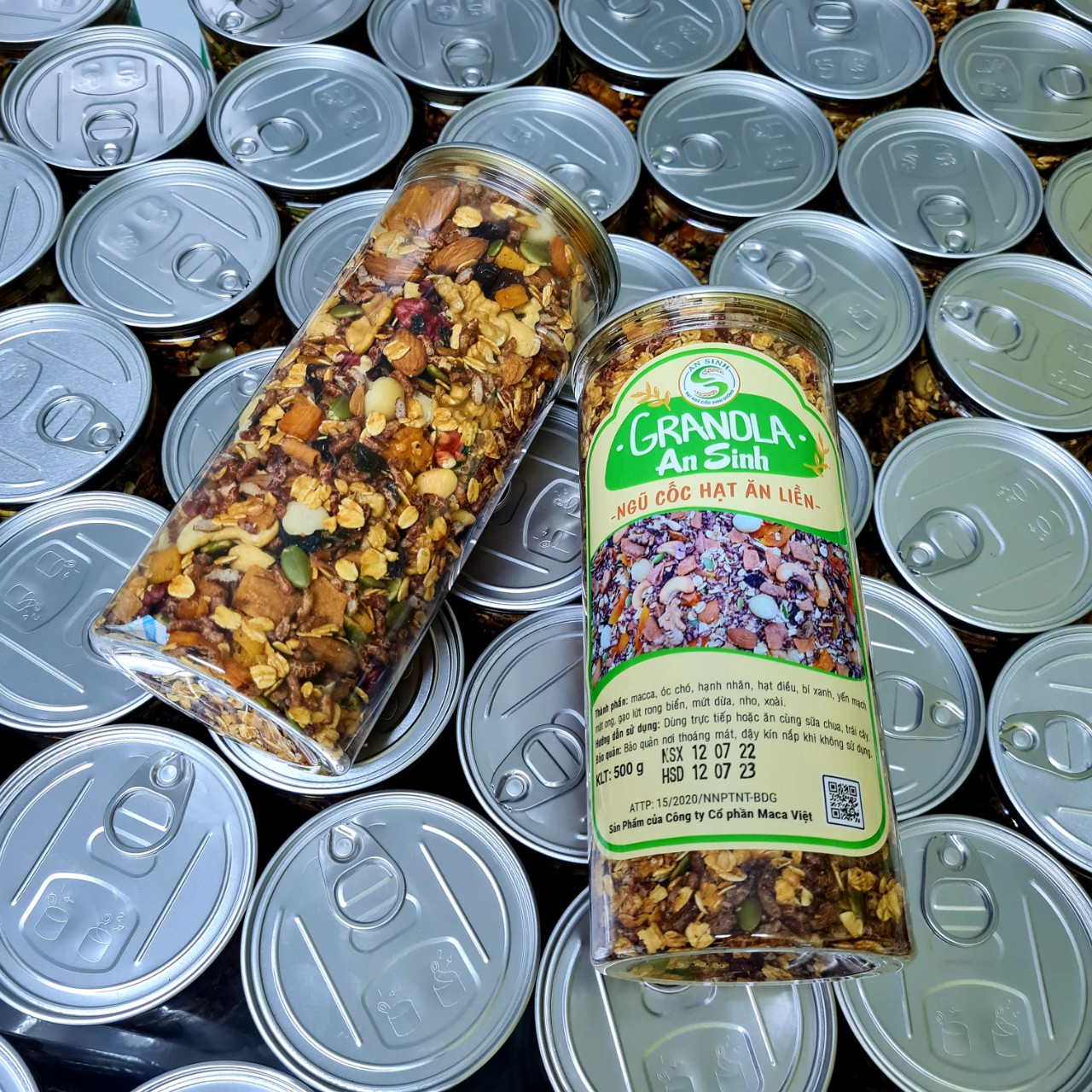 Mix Granola An Sinh Siêu Hạt (Ngũ Cốc Hạt Ăn Liền)