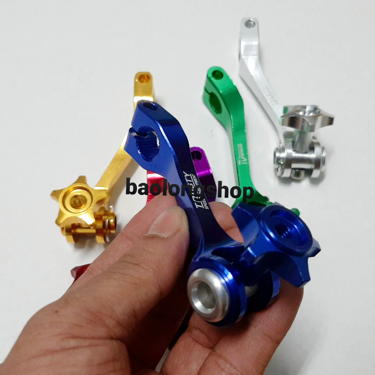 CÀNG THẮNG KIỂNG CNC ĐÙM SAU XE MÁY (nhiều màu)