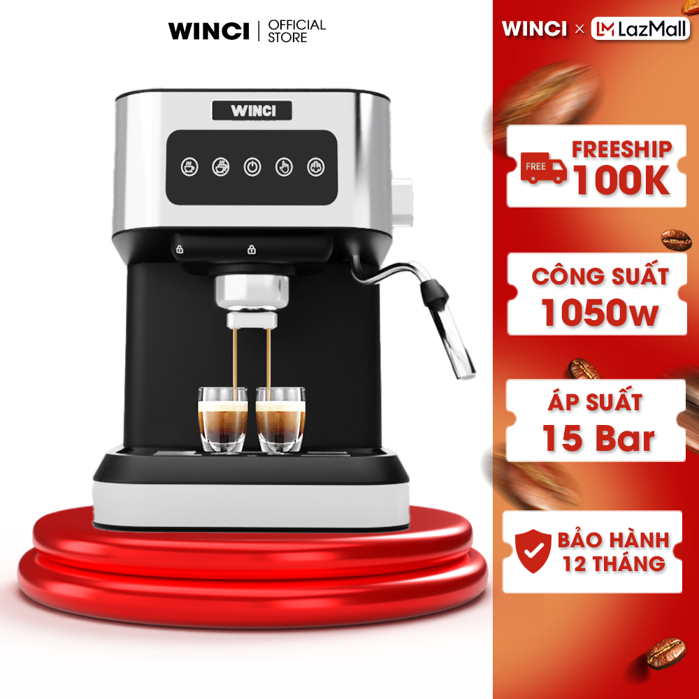 Máy pha cà phê tự động Espresso Winci EM4212, Bảo hành 12 tháng