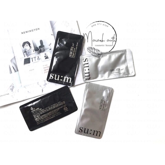 Mặt nạ thải sum hàn quốc-mask sủi bọt hút chì