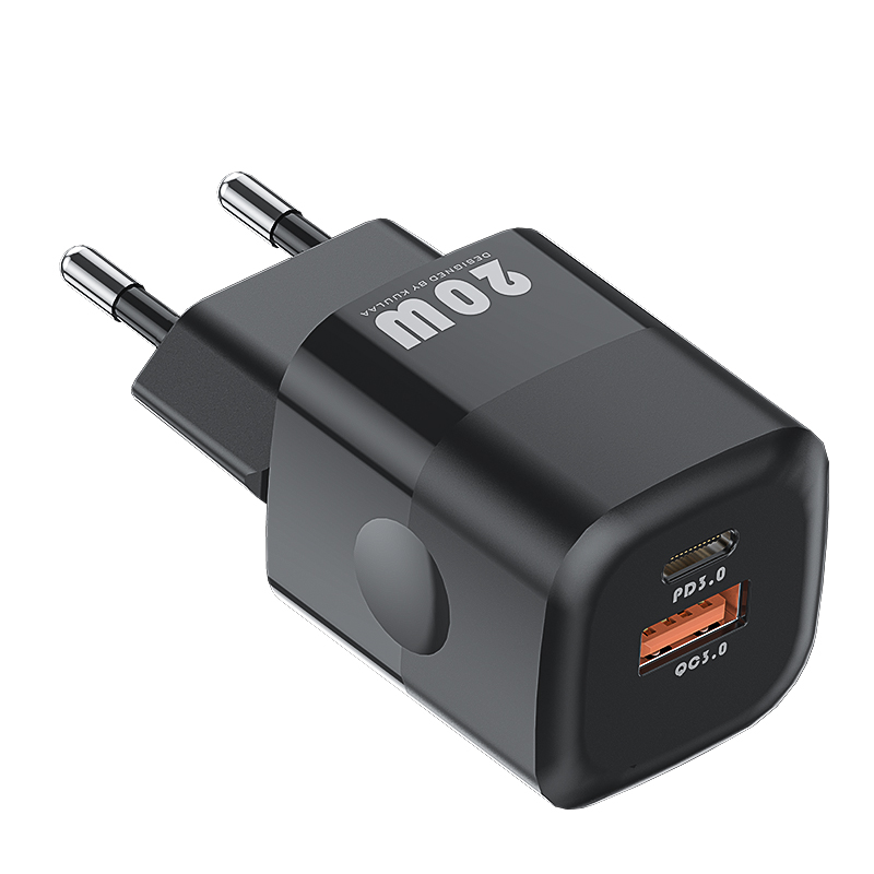 KUULAA Quick Charge 3.0 QC 18W USB US Charger For Xiaomi Redmi Note 8 7 QC3.0 Fast Charging USB Wall Phone Charger For Samsung s10