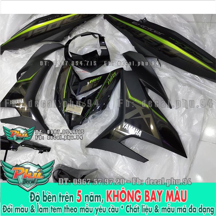 Tem rời mx king 150 xe đen 2