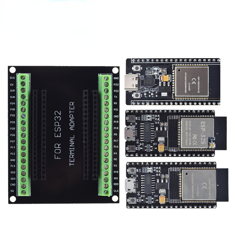 ESP32 Development Board TYPE-C/MICRO USB CP2102 WiFi+Bluetooth Dual Core ESP32-DevKitC-32 ESP-WROOM-32 Expansion Board 38PINS