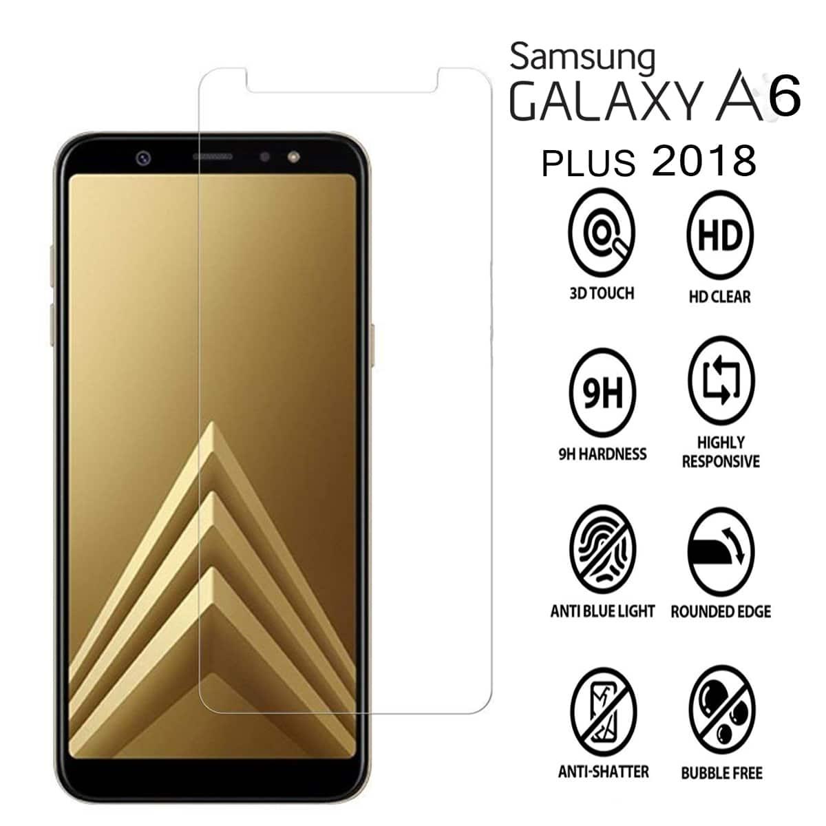 Kính cường lực Samsung A6 Plus / A6+ 2018 (Trong Suốt)