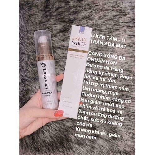 Ủ Kén tằm Lskin white
