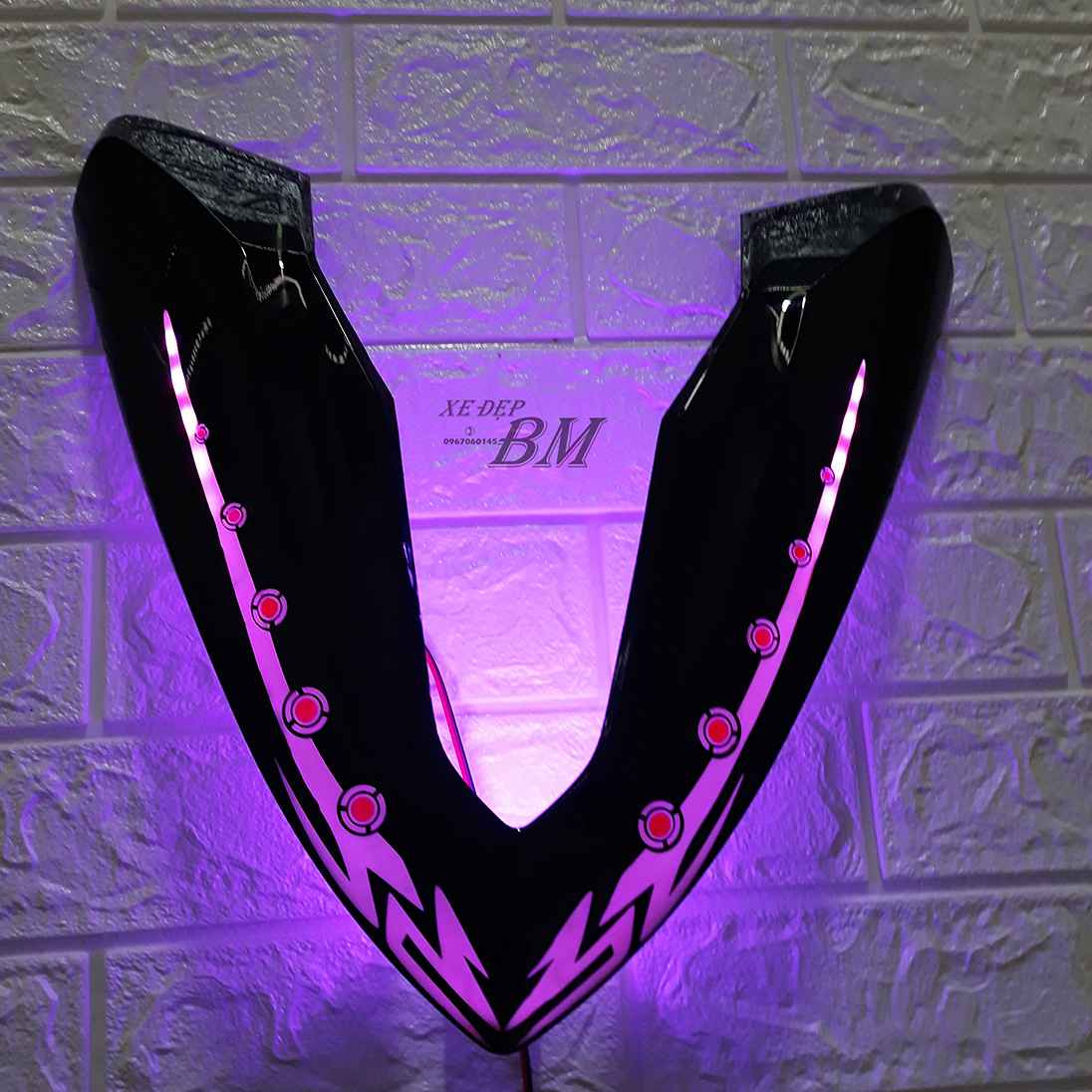 Mặt nạ wave RSX 2014 đến 2018 độ led