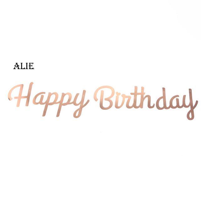Chữ Happy Birthday