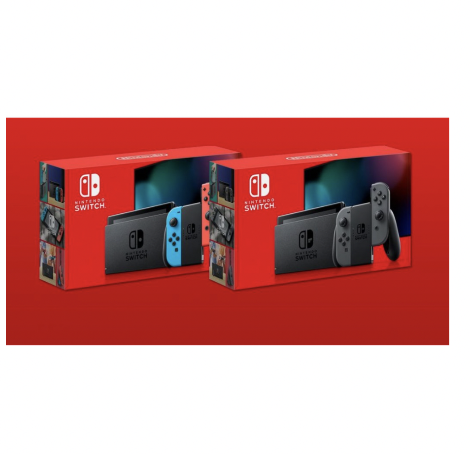 [HCM][Trả góp 0%]Máy game Nintendo switch V2 new model console hàng chính hãng mới 100%