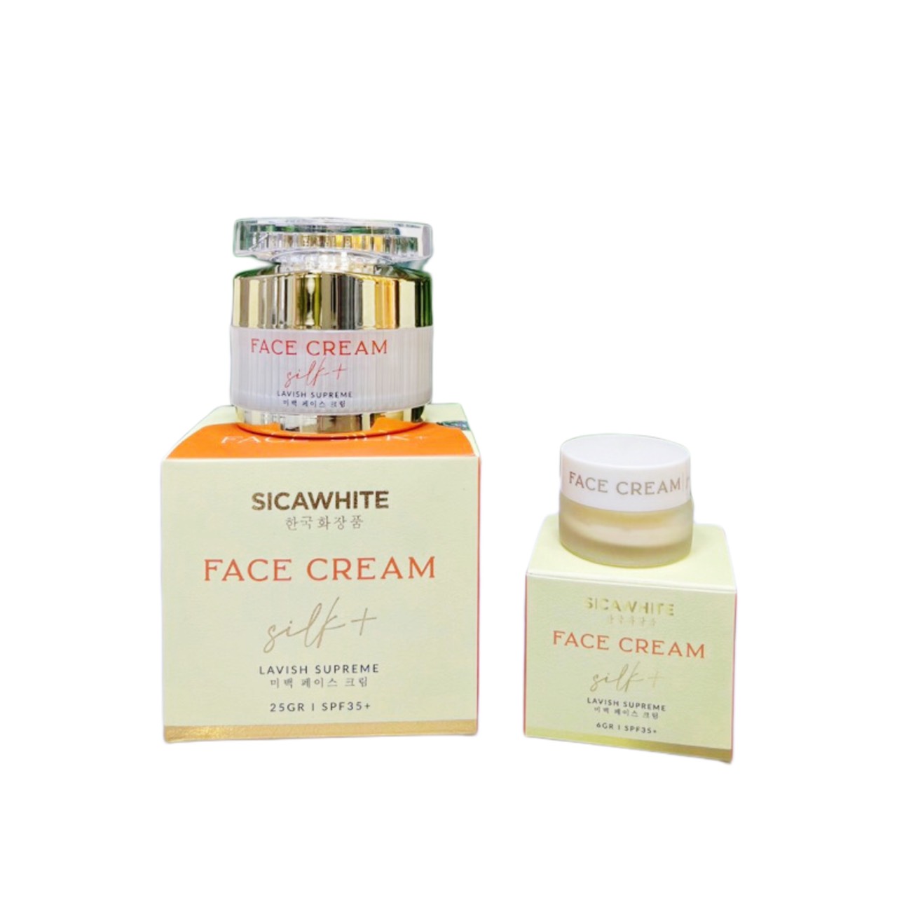 [Hàng Chính Hãng] Face silk, kem face Lụa sica white dưỡng da cao cấp (tặng kèm quà)