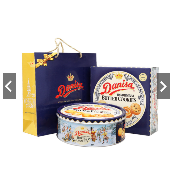 BÁNH QUY BƠ DANISA 681g