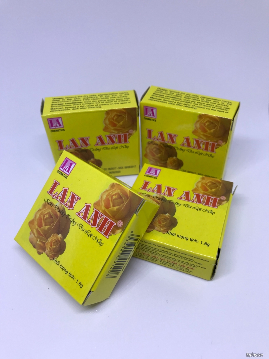 Combo 12 kem lột nhẹ Lan Anh