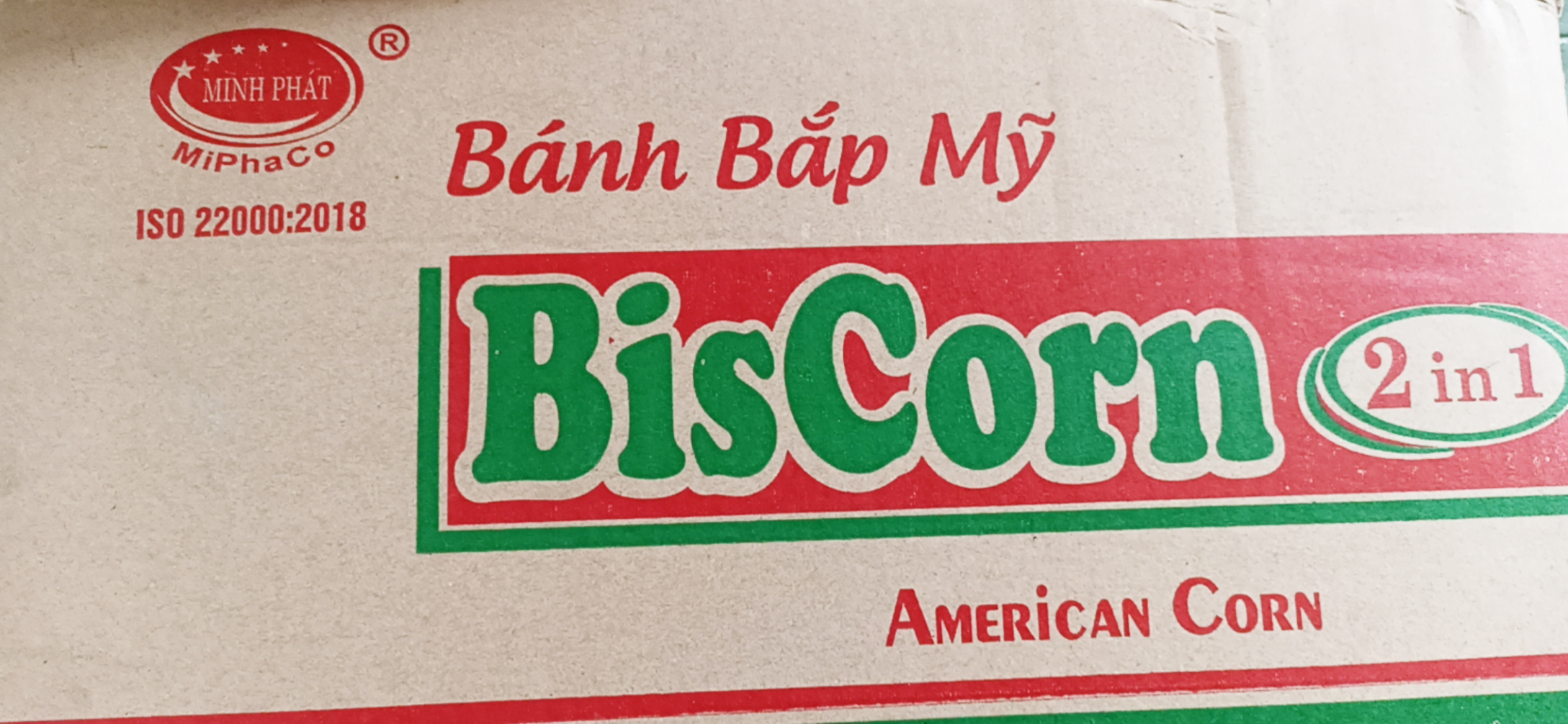 Bánh Quy Bắp Mỹ Minh Phát Biscorn