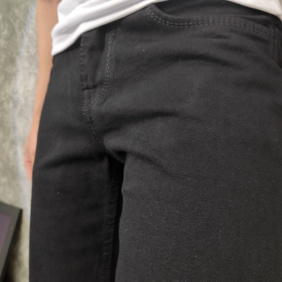 Quần short jean nam MĐ Q169 đen