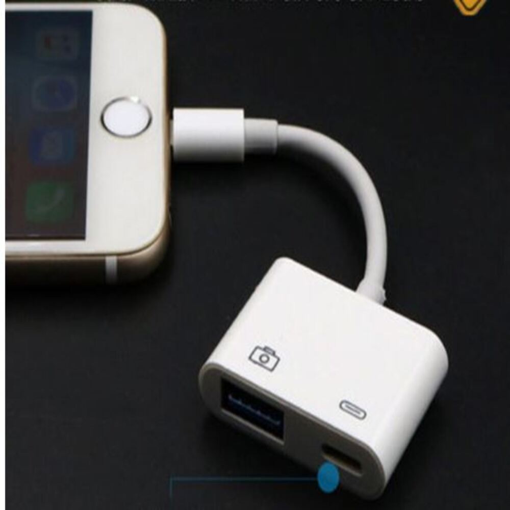 Adapter Lightning to USB 3 Camera Reader Charge Connection Kits Data Sync for Apple iPhone12 11 X/XS/8 P/7/7P/6S