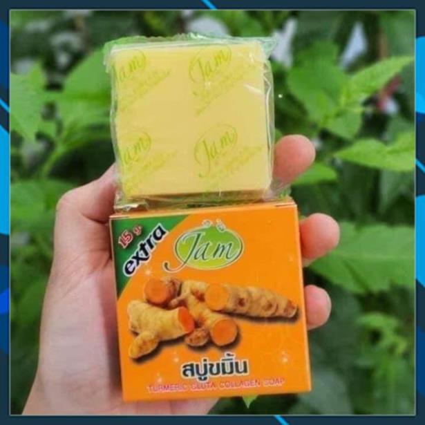 Lốc 12 Cục Xà Bông NGHỆ JAM TURMERIC (12 cục x 65gram)