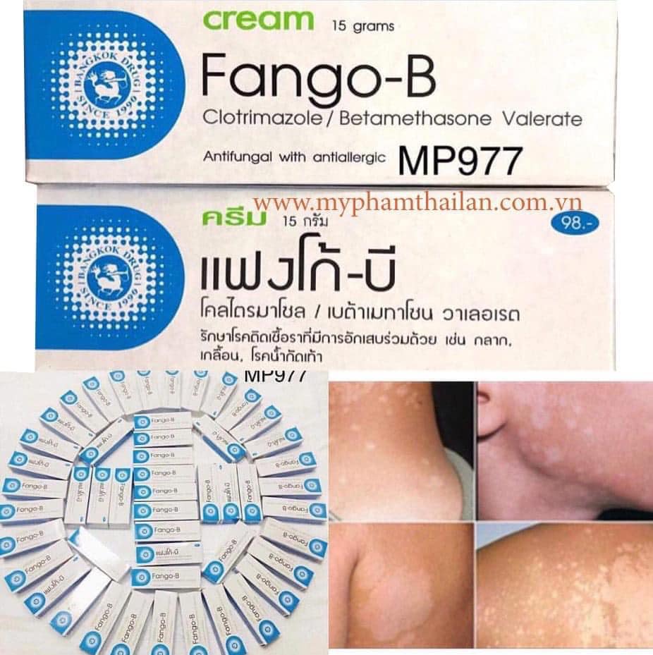 Kem thoa lang ben Fango-B 15gr thái lan