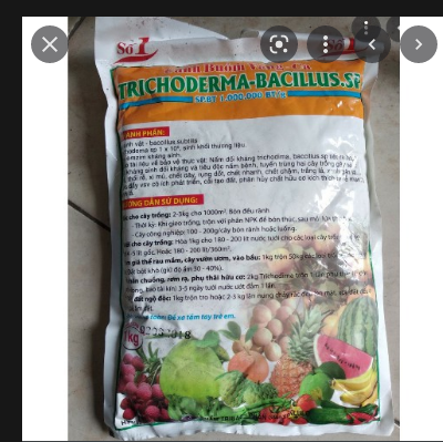 Chế Phẩm Trichoderma Bacilus - Cánh buồm vàng - Gói 1Kg
